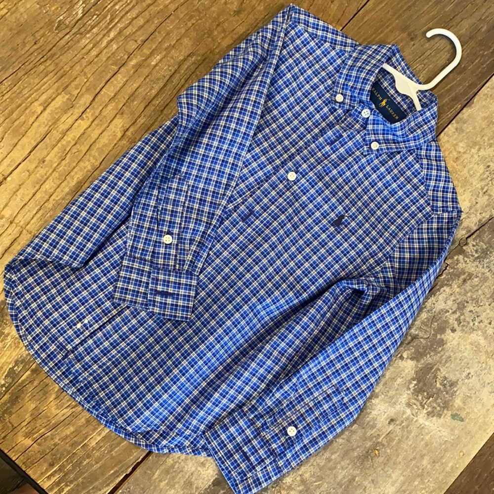 Ralph Lauren plaid button down